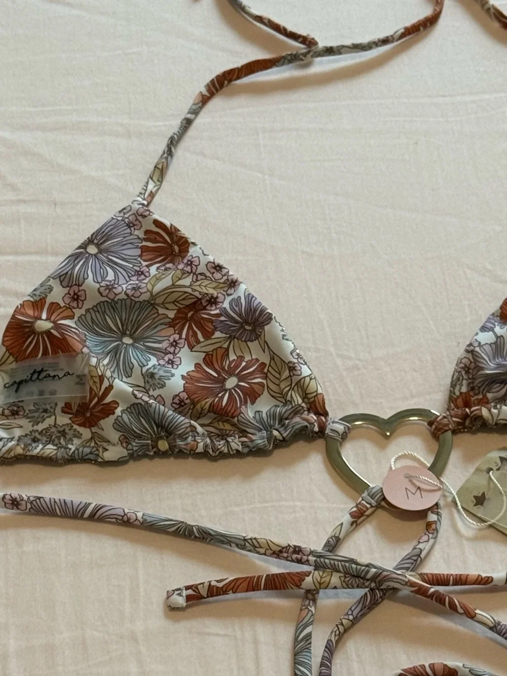 Capittana Monica Reversible Two Piece Swimsuit Set